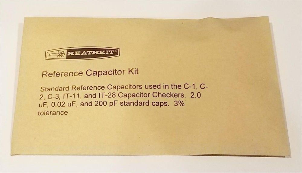 Capacitor Checker Std Reference Capacitors