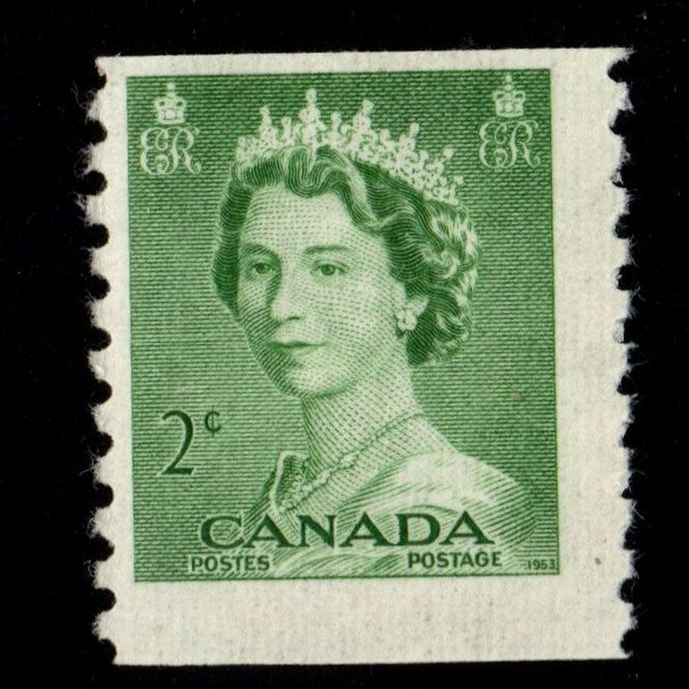 CANADA NO 331 COIL,  MINT NH