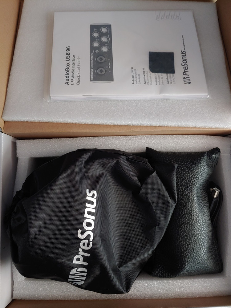 Presonus AudioBox 96 Studio Complete Hardware / Software Recording Kit - New