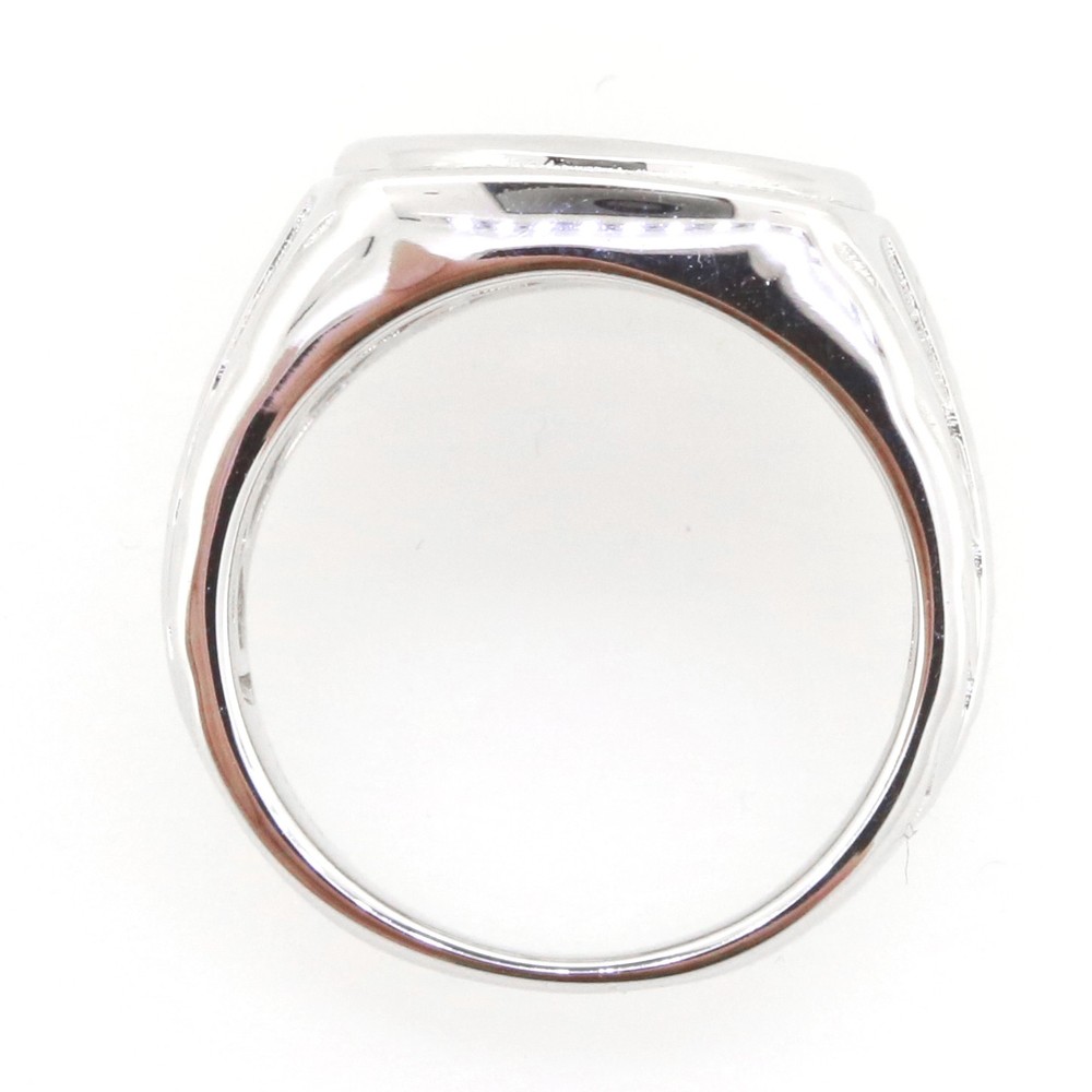 Sterling Silver Semi Mount Ring Setting Round RD 12x12mm Cabchon
