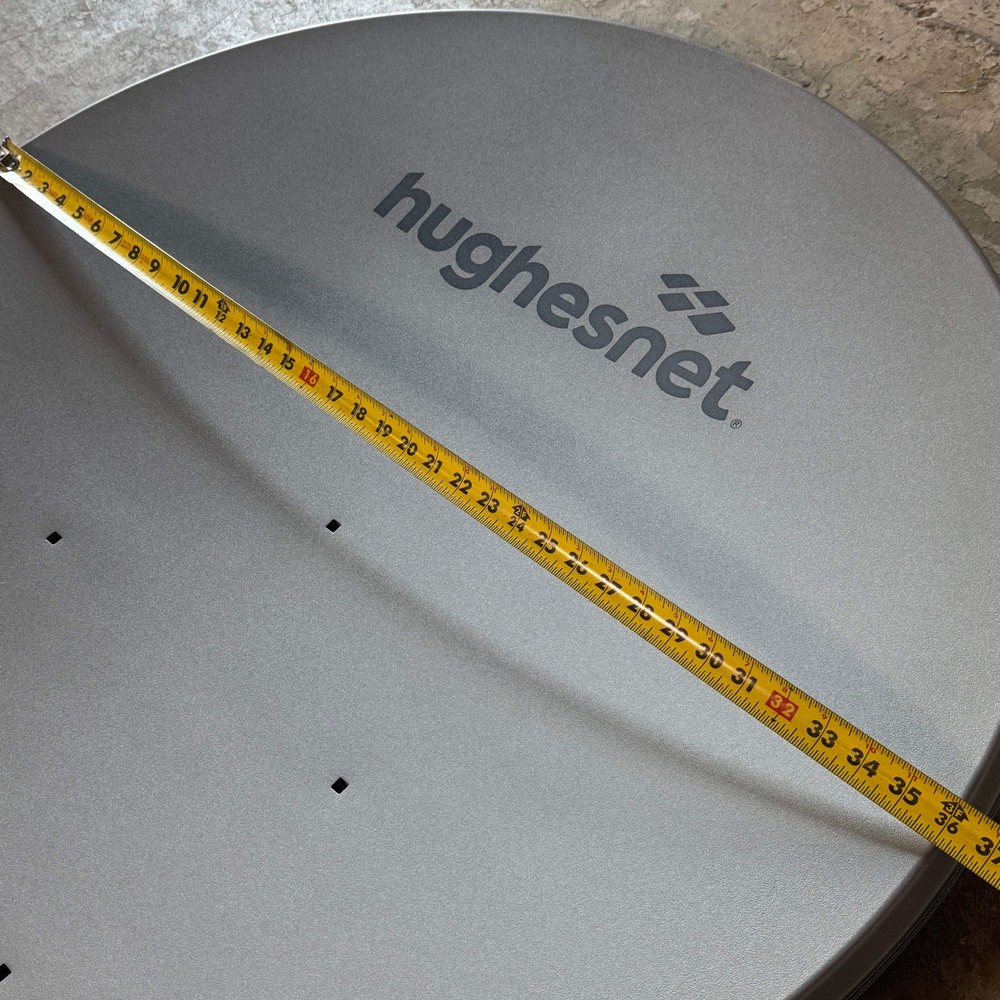 HUGHESNET (3 PACK) Satellite Dish Sz 36" D, Grey 1506560-0031