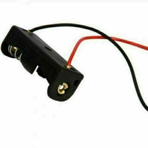 5Pcs 23A/A23 Battery (12V) Clip Holder Box Case Black