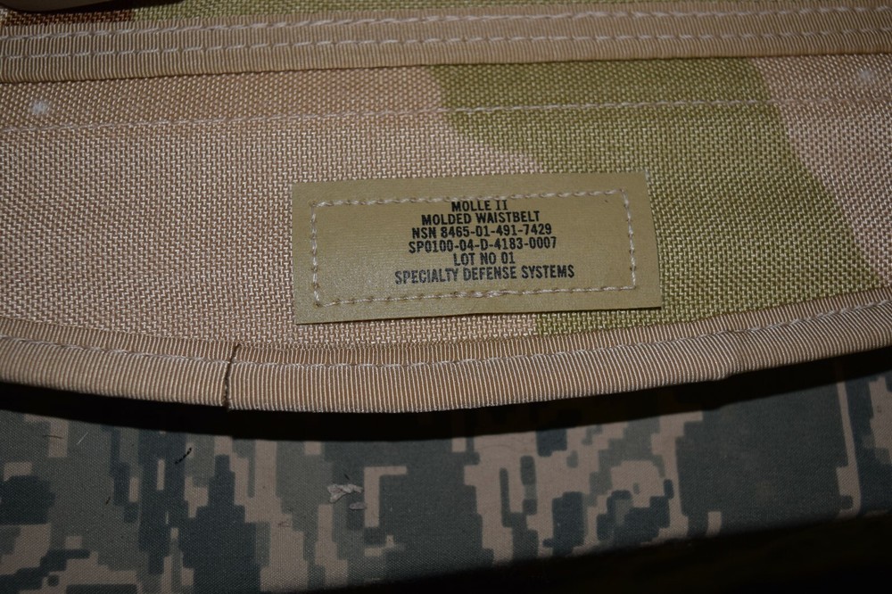 *molle ll molded waistbelt