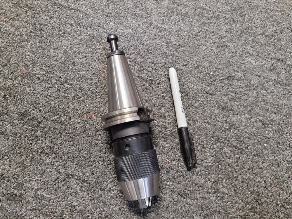 TECHNIKS CAT40XSPU1/2-4" KEYLESS DRILL CHUCK, CAT 40 SHANK.