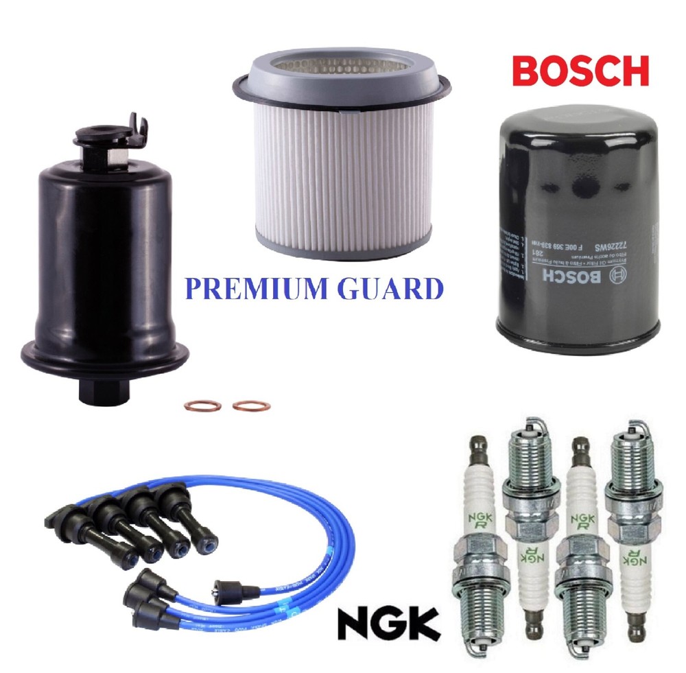 Tune Up Kit Filters Wire Spark Plug For MITSUBISHI ECLIPSE L4 2.0L 1990-1994