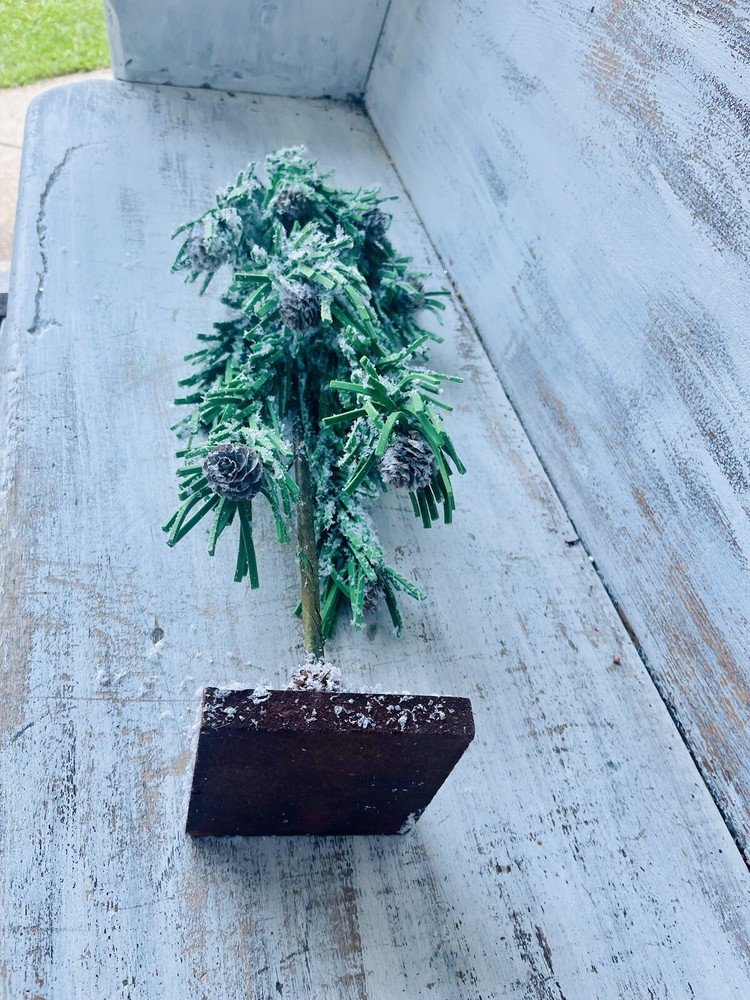 Snowy Douglas Mini Fir Tree 20”