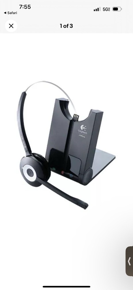 Logitech BH940-M Mono Wireless Headset 981-000413
