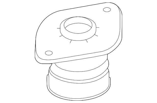 Genuine Nissan Shock Mount 55320-6LB0B