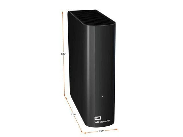 Western Digital 14TB Elements Desktop External Hard Drive, USB 3.0 NEW