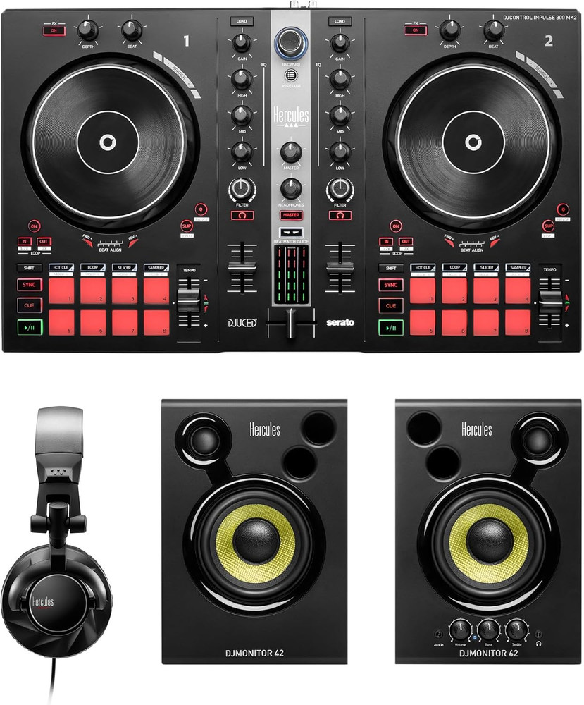 DJ Essentials Kit – All-In-One Kit to Learn to DJ – Software and Tutorials Inclu