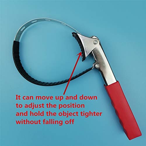 Auto Oil Filter Wrench Multi-Purpose Adjustable Filter Removal Wrench High