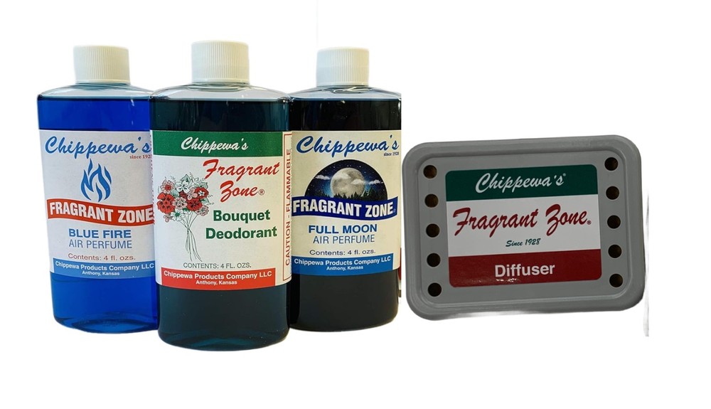FRAGRANT ZONE Small Masculine Bundle Chippewa's Fragrant oils & Diffuser