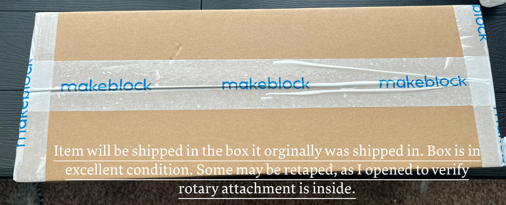 xTool RA2 Pro Rotary Attachment for xTool D1 Pro - Unopened