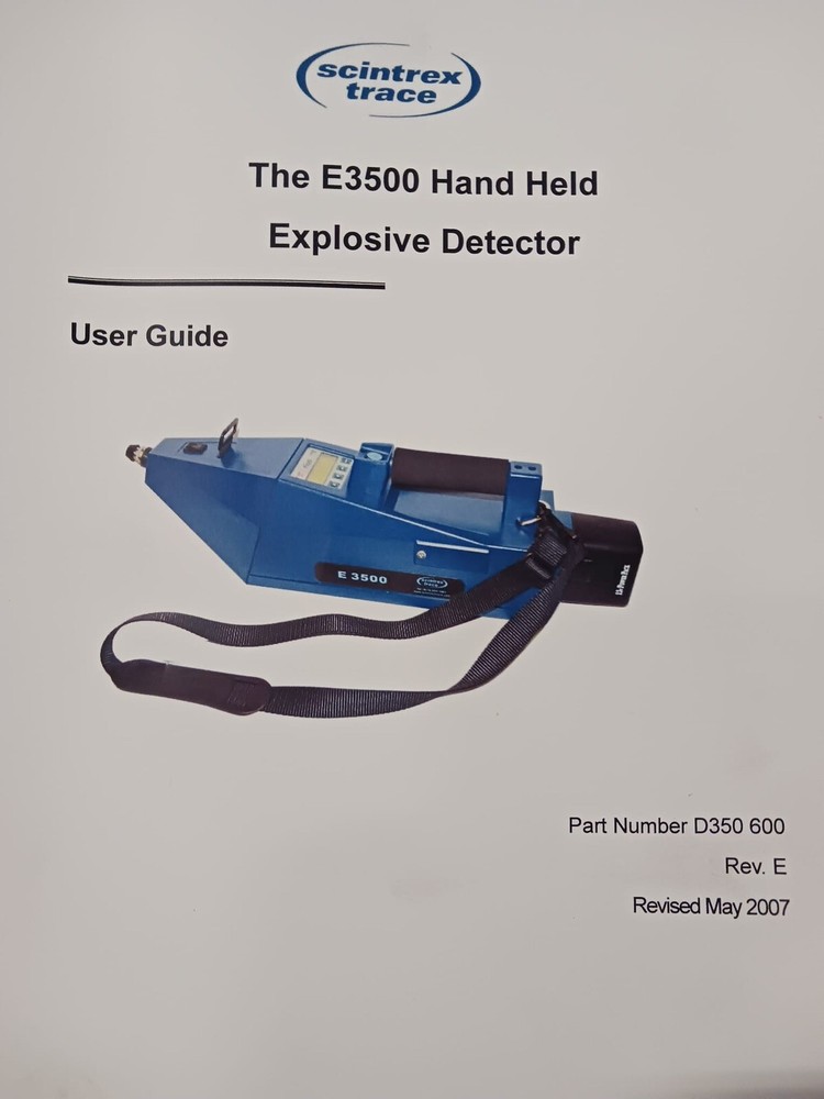 Scintrex Trace E3500 Hand Held Detector