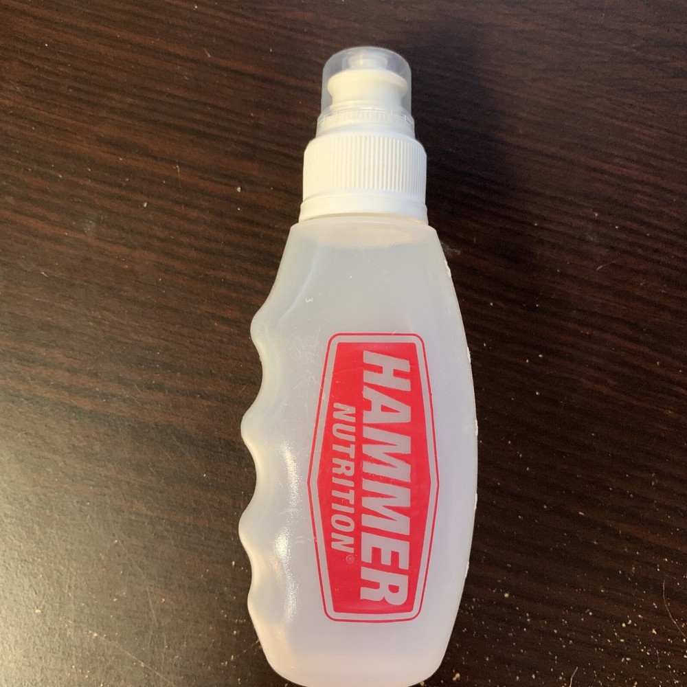 Gel Flask Hammer Nutrition 5 serving with push/pull cap and lid