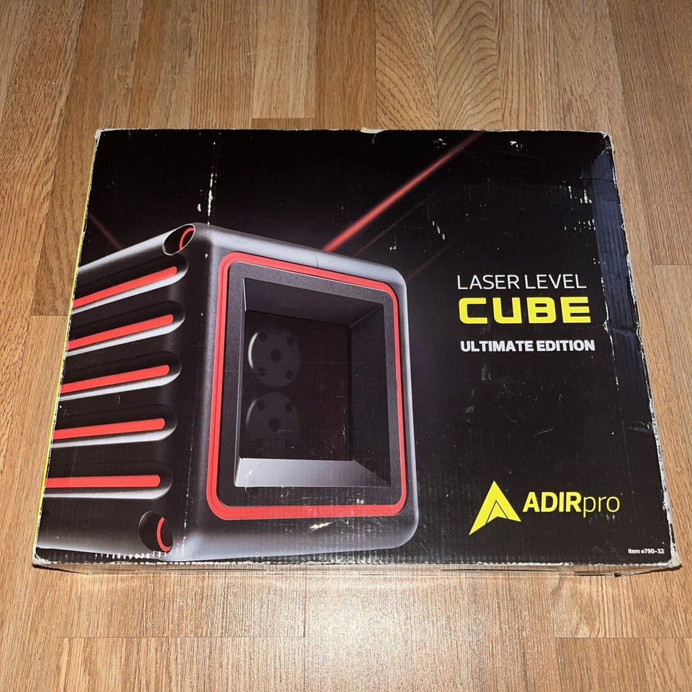 ADIRpro Cube Laser Level Ultimate Edition - Self Leveling - Shockproof Housing