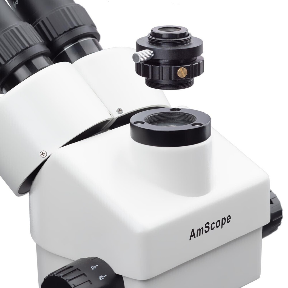 AmScope AD-C20-03 0.3X C-mount Lens Adapter for Video Camera Microscopes