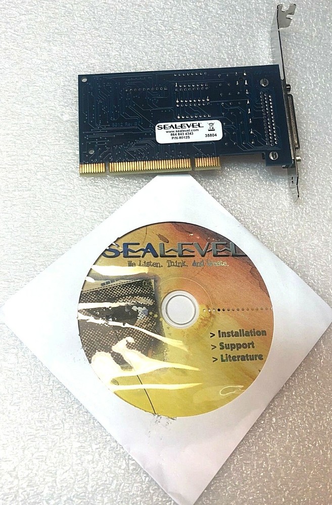 8012S SEALEVEL 8 Reed Relay Output / 8 Isolated Input Digital Interface NEW!