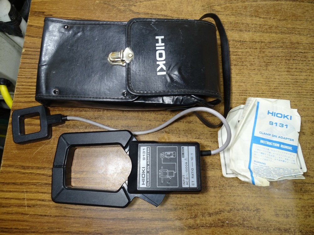 Hioki 9131 Clamp On Adapter 0~1500A