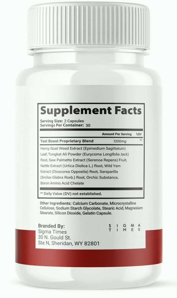 Boostaro Blood Flow Capsules for Men, Male Support Pills 60ct