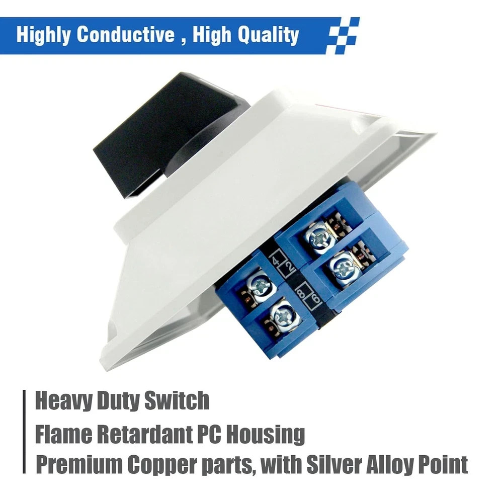 63A Rotary Changeover Switch with Master Switch Exterior Box, 660V 3 Position 2