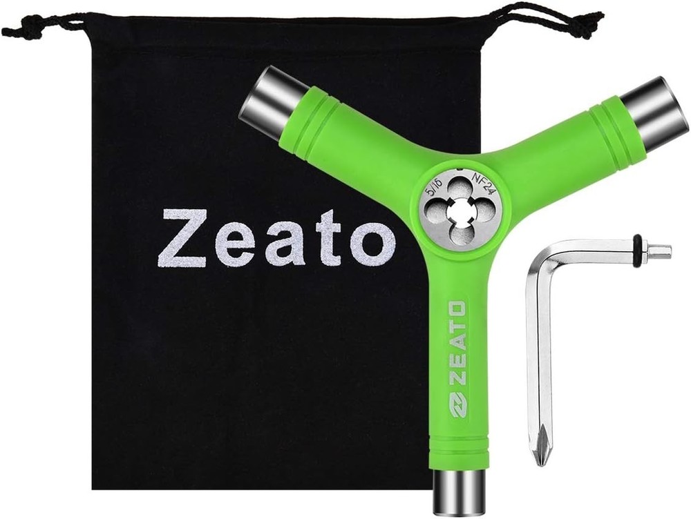 All-In-One Skate Tools Multi-Function Portable Skateboard T Tool Accessory with