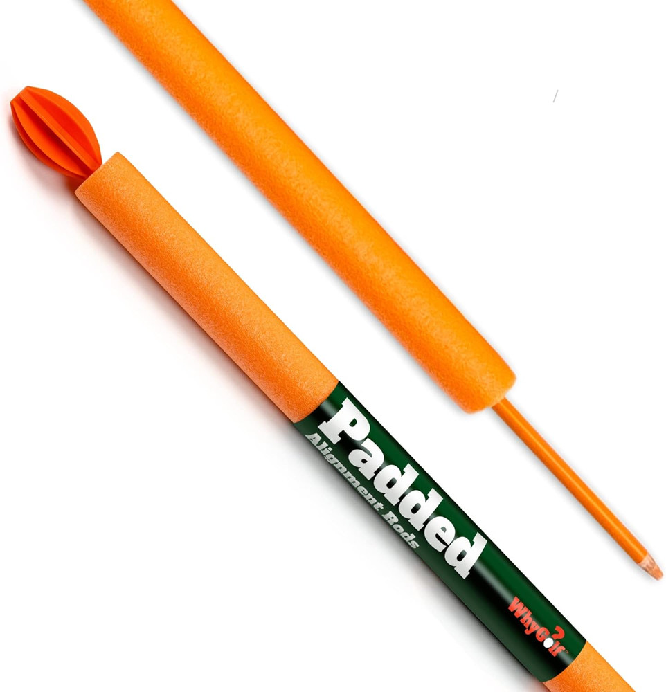 Padded Golf Alignment Rods - Golf Alignment Sticks with Protective Padding, Crea