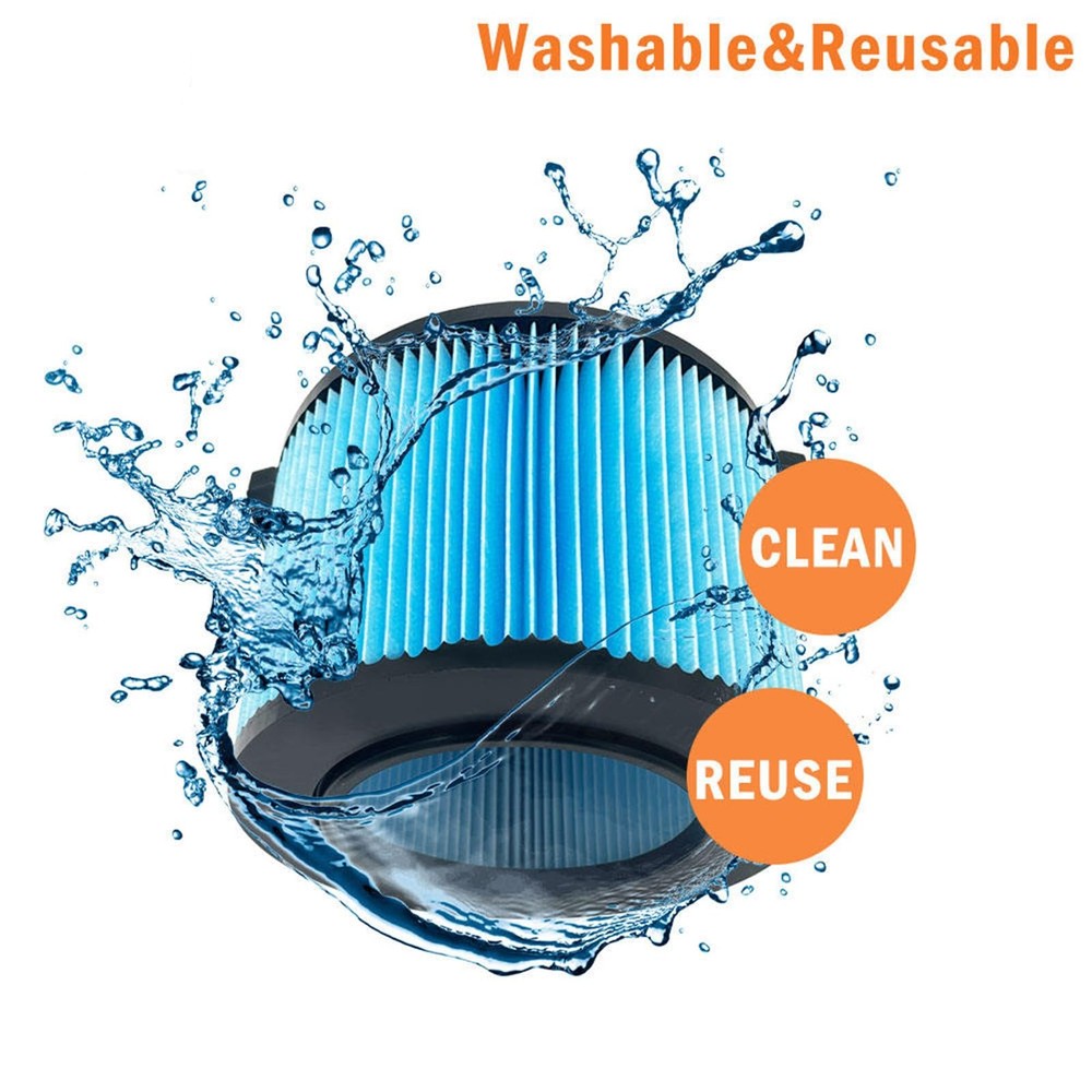 Ridgid VF3500 3-Layer Wet/Dry Vac Filter - Compatible 3-4.5 Gallon Models