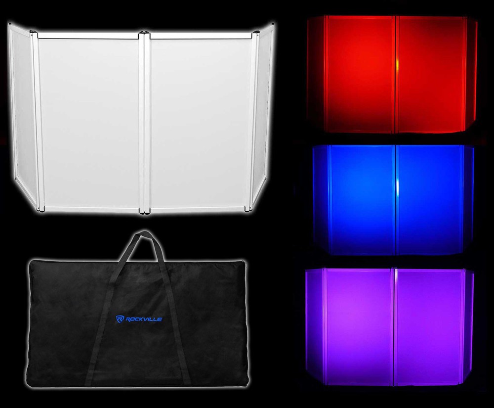American DJ FS3000LED RF White COB GOBO Spot Light+Facade+DMX Cables+Controller