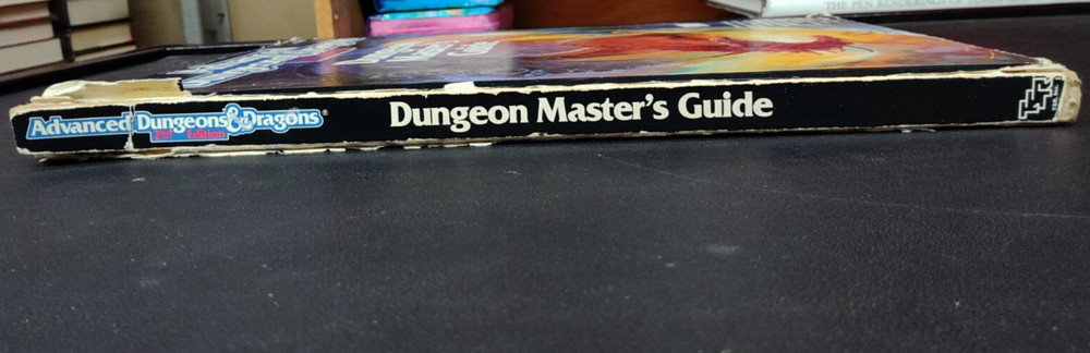 Advanced Dungeons & Dragons 2nd Editon Dungeon Master's Guide 1989 Hardcover