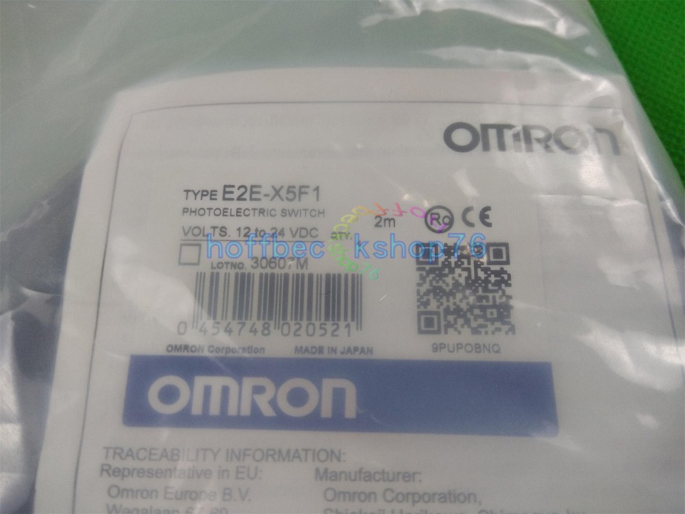 one OMRON Proximity Switch Sensor E2E-X5F1 E2EX5F1 NEW