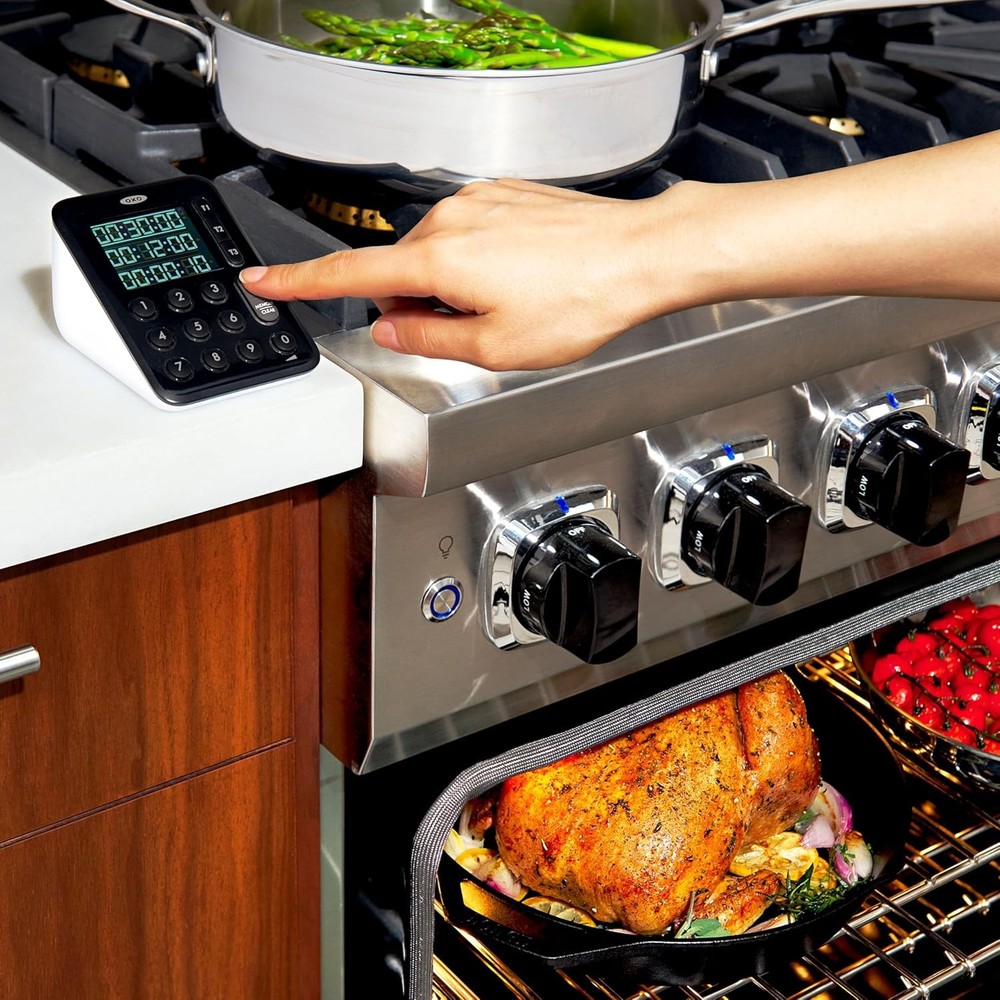 Good Grips Digital Triple Kitchen Timer - Black