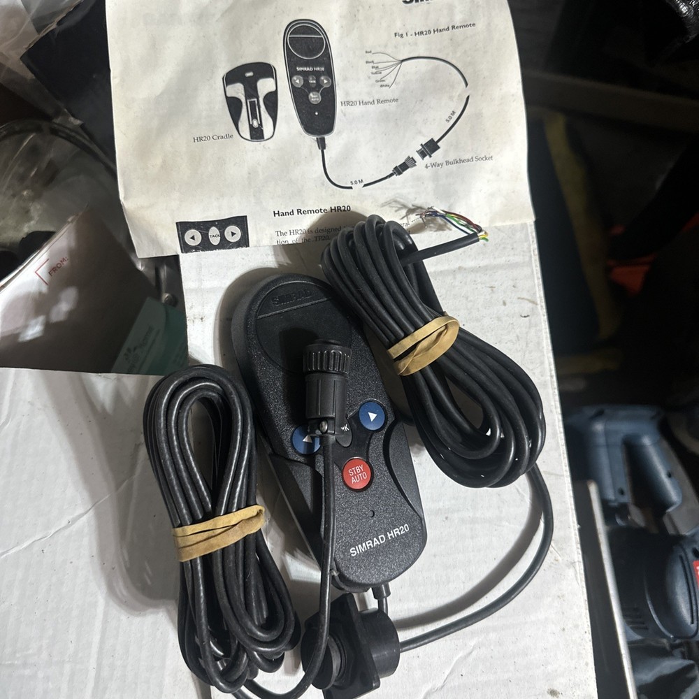 Simrad HR20 Autopilot wired Hand Remote Control