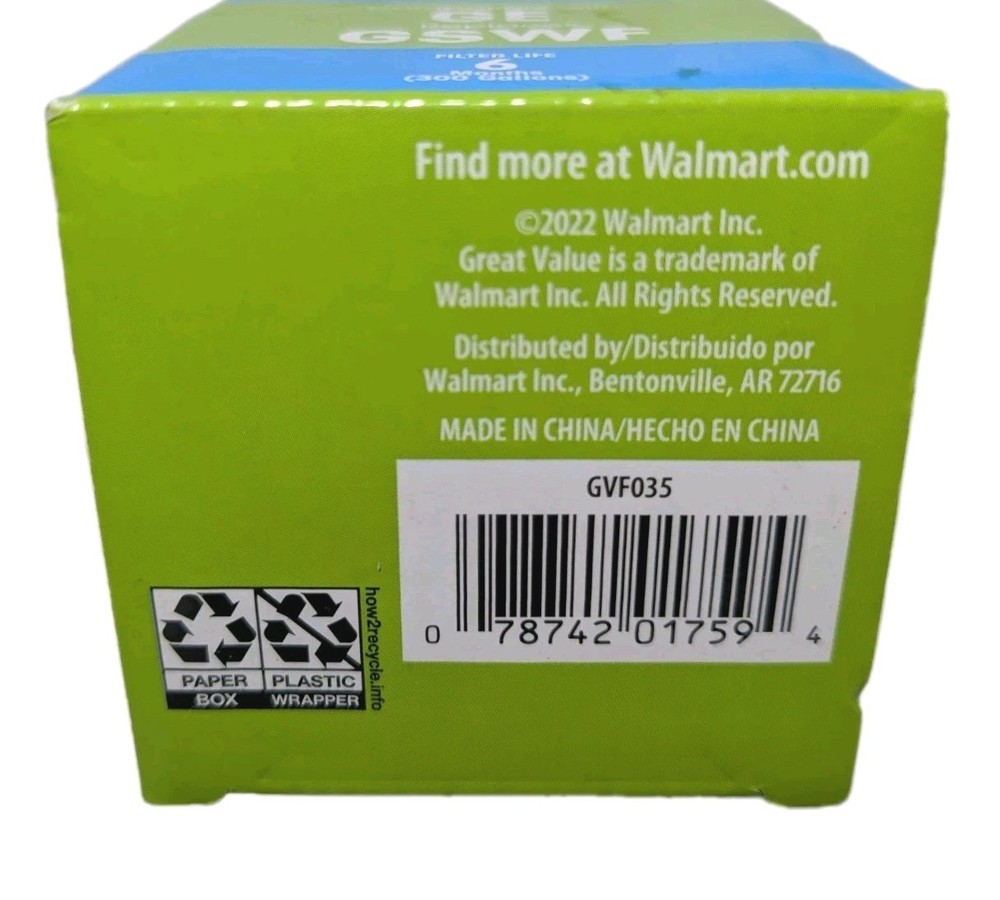 GE GSWF Refrigerator Water Filter Replacement GVF035 – NEW Sealed