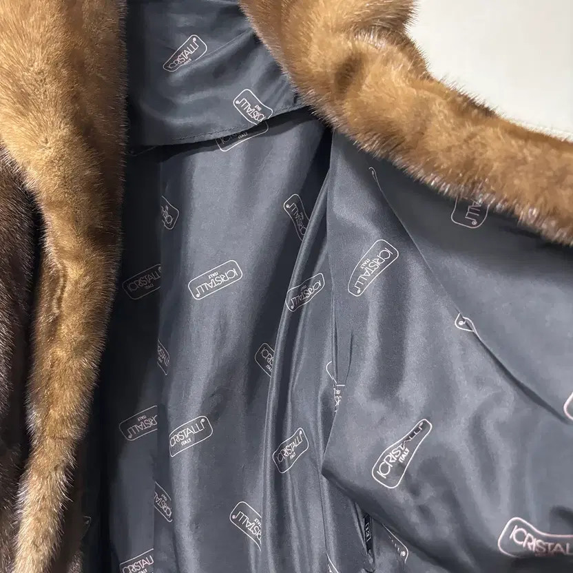 Italian Horizontal Mink Coat Official