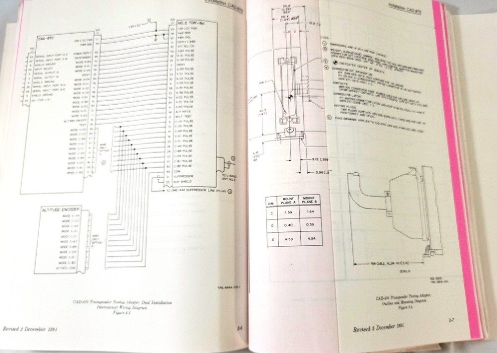 COLLINS Pro Line II Comm Nav Pulse System Install Manual Part A AVIONICS 1992
