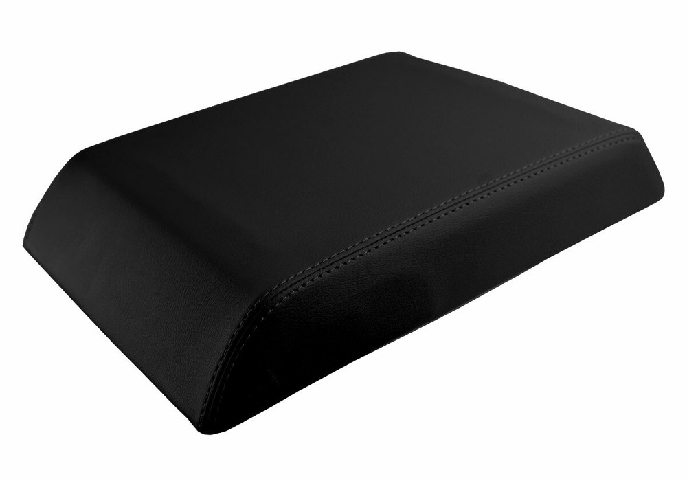 Console Lid Pull Over Armrest Cover Leather for Hummer H2 2003-2007 Black