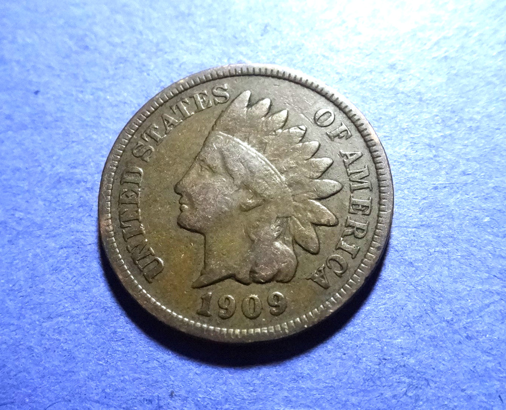 1909 Indian Cent  VG+