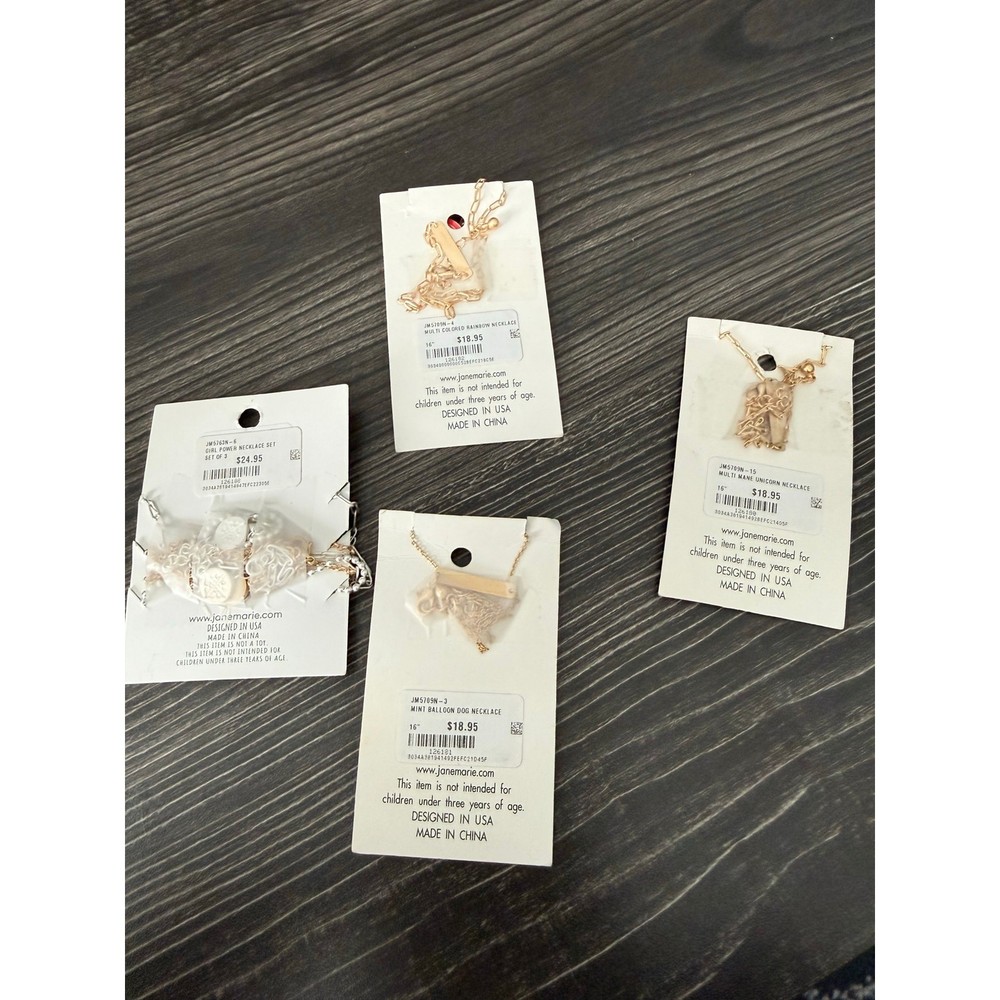 NWT Jane Marie Kids Necklace Bundle (4)