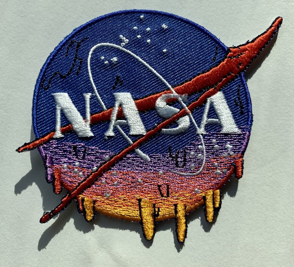 Original NASA Planet Meatball Space Force Mission Patch