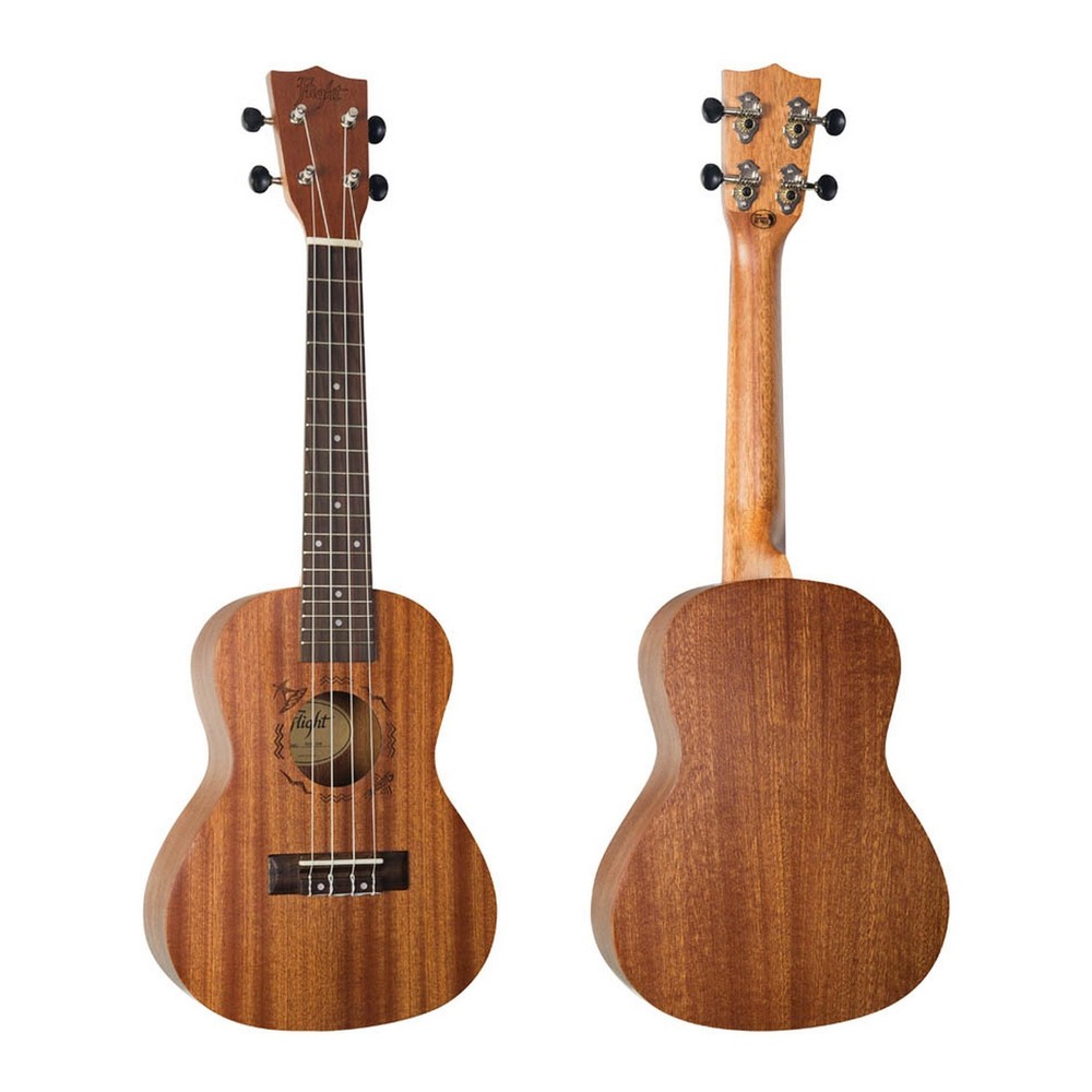 Flight NUC310 I Natural Series 4-String Sapele Concert Sized Ukulele