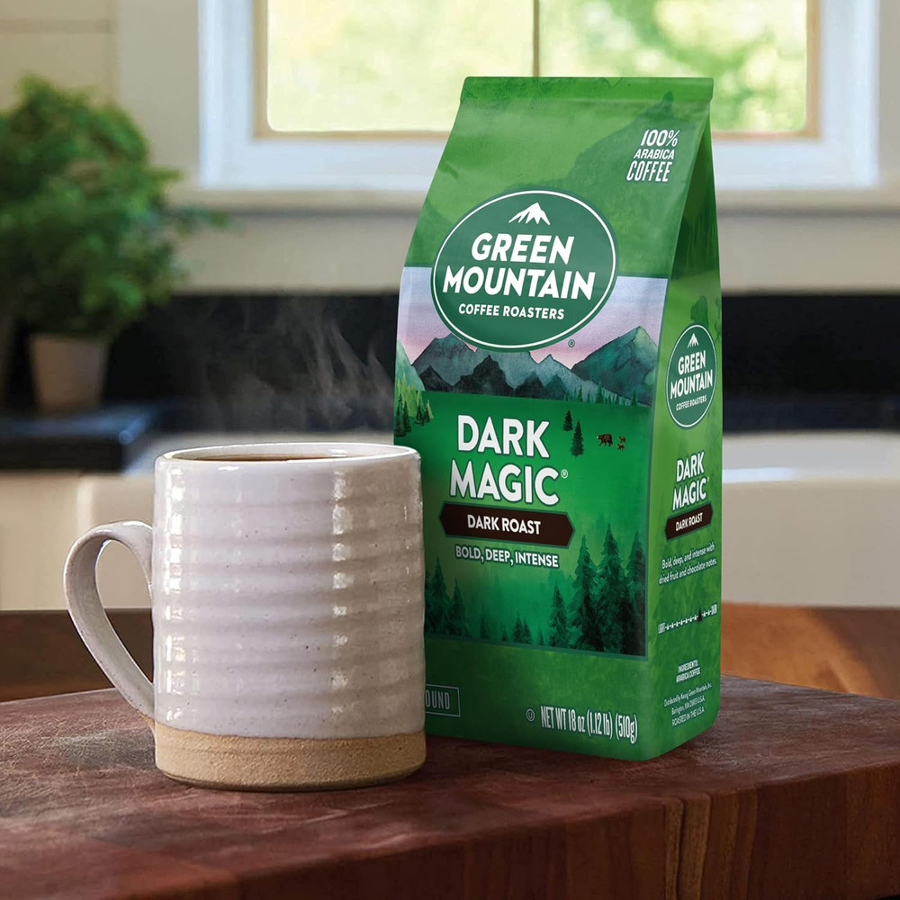 Dark Magic, Ground Coffee, Bagged 18 Oz