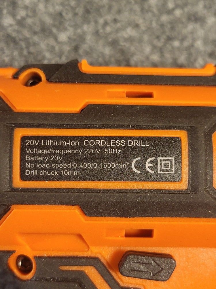 20V Lithium-ion Cordless Drill
