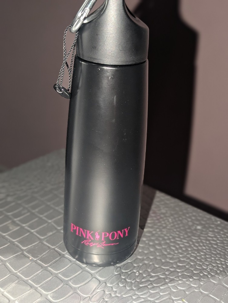 Ralph Lauren Pink Pony Loop Water Bottle