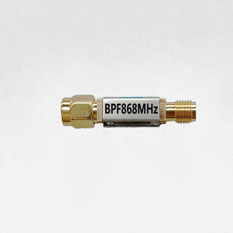 Band-pass Filter, 868 MHz Surface Acoustic Wave Package, SMA Interface
