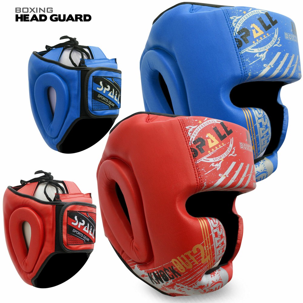 Boxing Headgear head Guard MMA Face Kickboxing Training Protective Gear