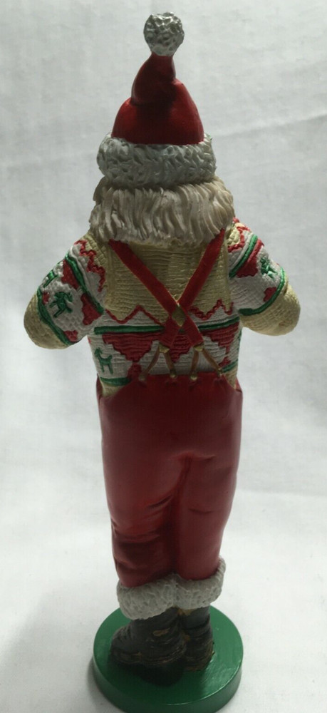 Santa Figure- Holding Suspenders