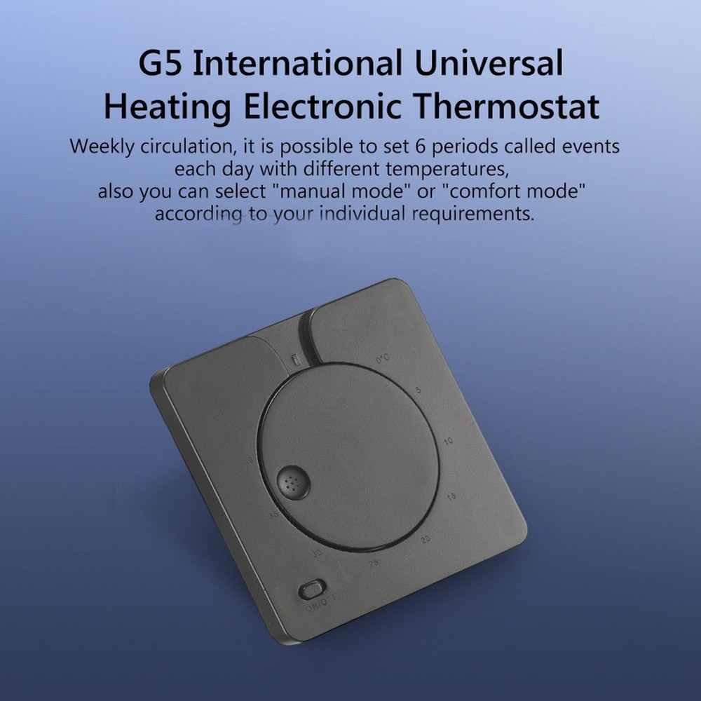 Electric Floor Heating Thermostat Mechanical 16A with Enhanced Component Design