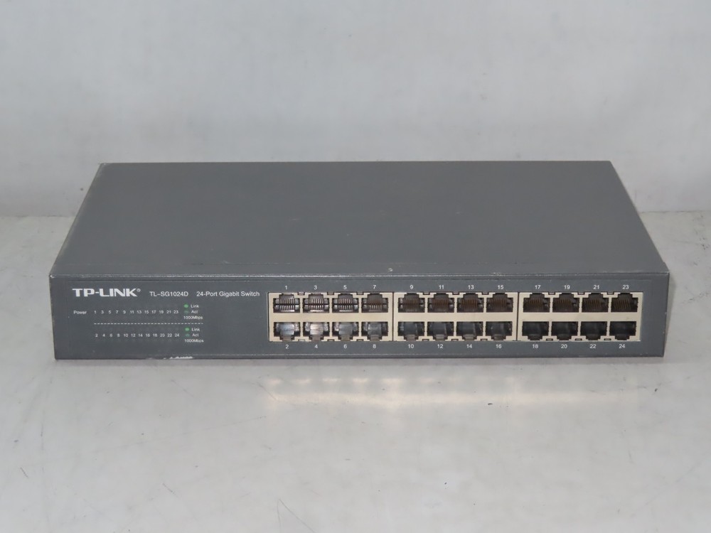 TP-LINK Technologies TP-Link TL-SG1024D 24-Ports Ethernet Switch