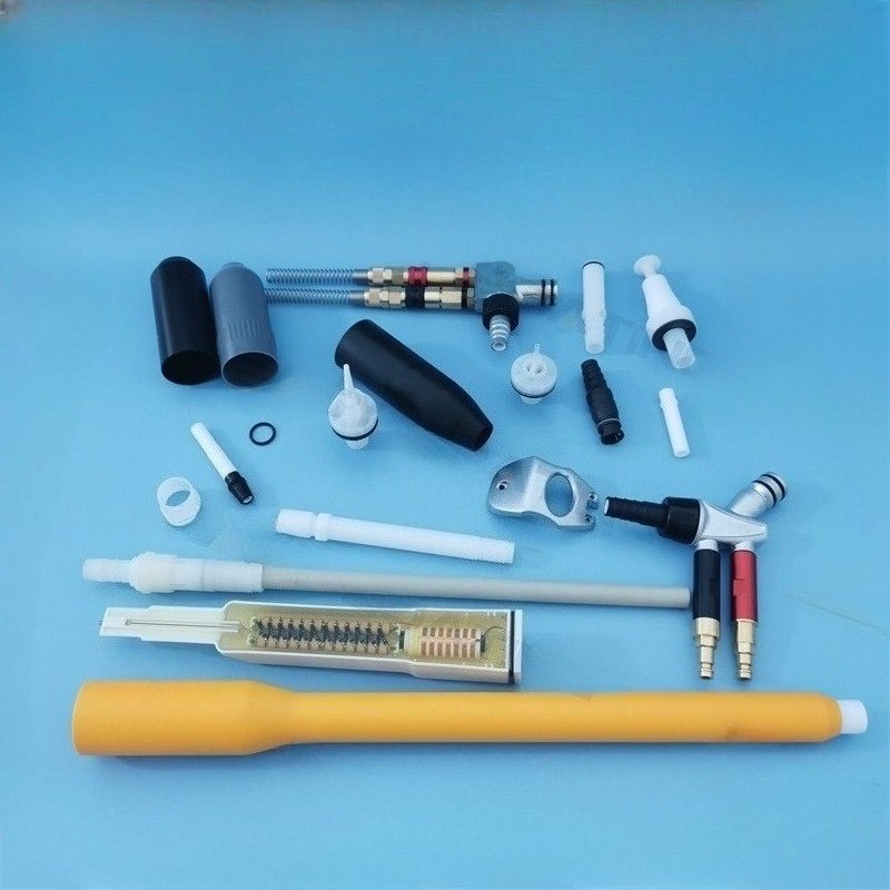 Ga02 Automatic powder coating Gun Hv Cascade Complete Negative 393703 Opt